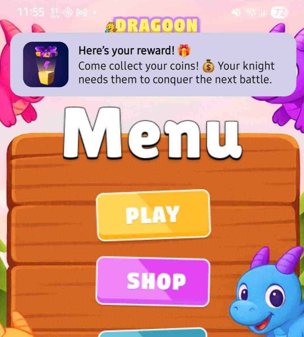 Proactive Engagement in-app notification on Android